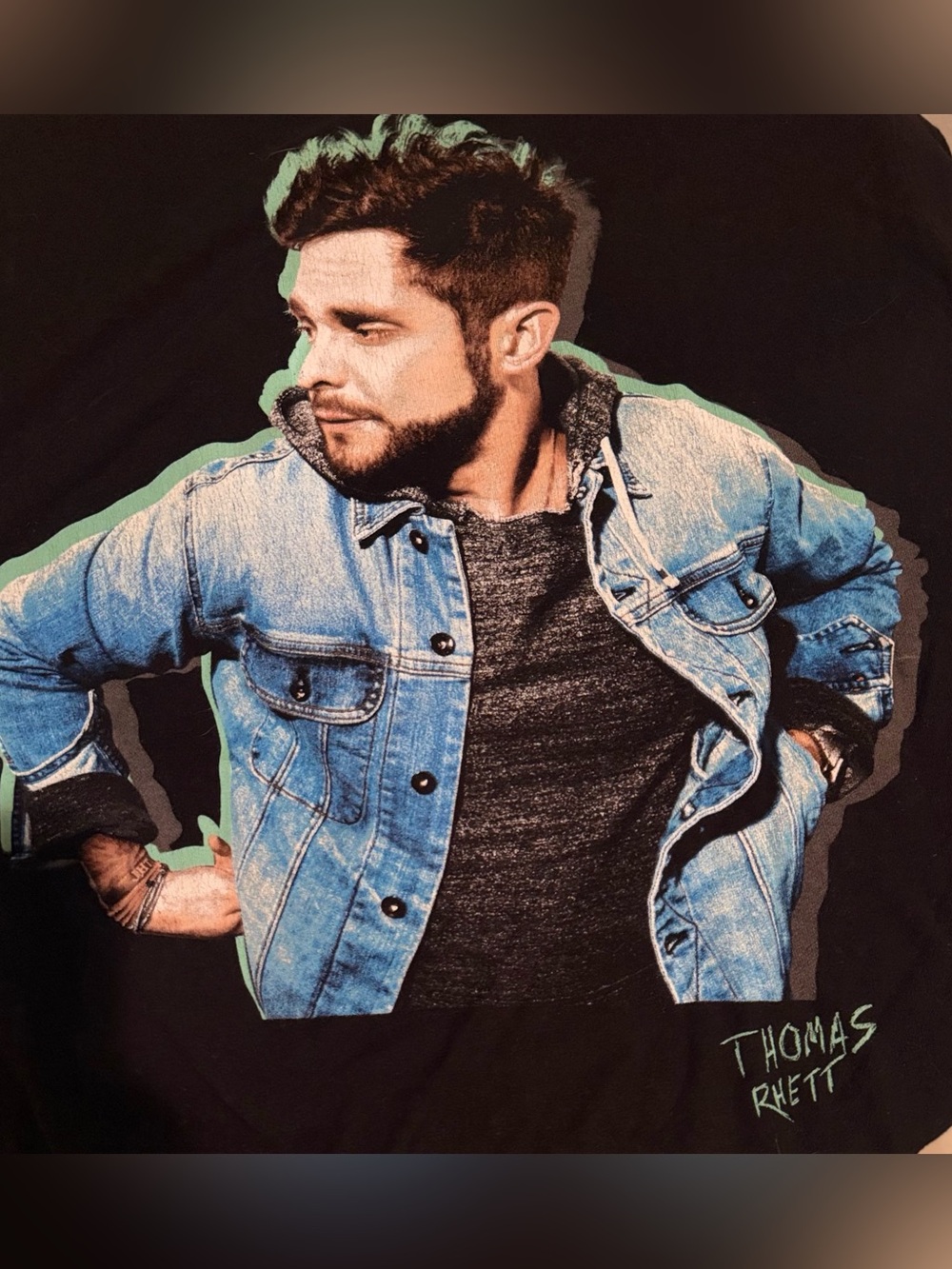 Thomas Rhett “Home Team Tour 2017” official Concert T-Shirt - Size Medium - Picture 2 of 5